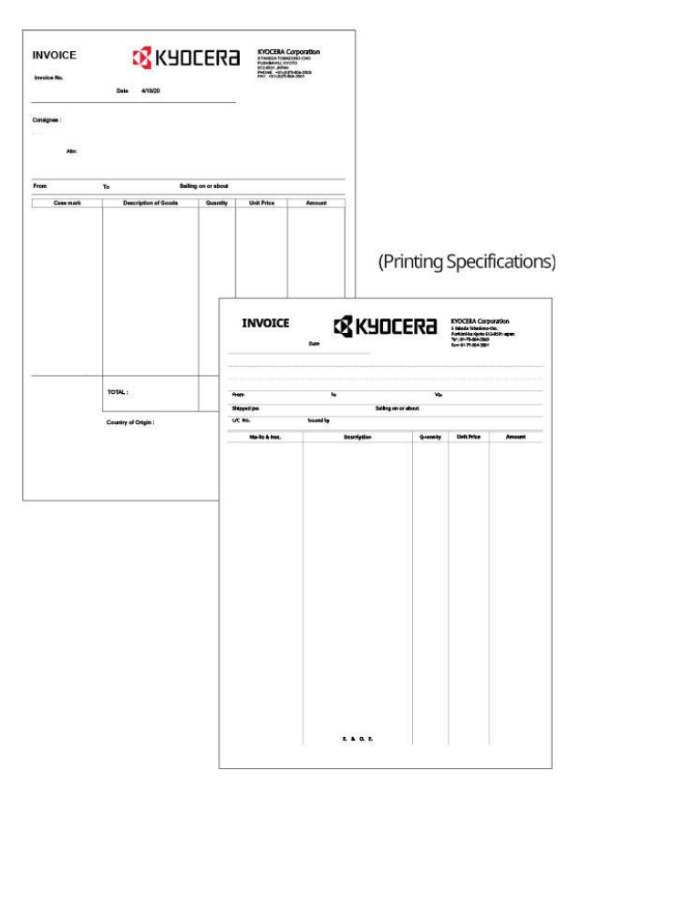 A4 Size ( Excel Template )